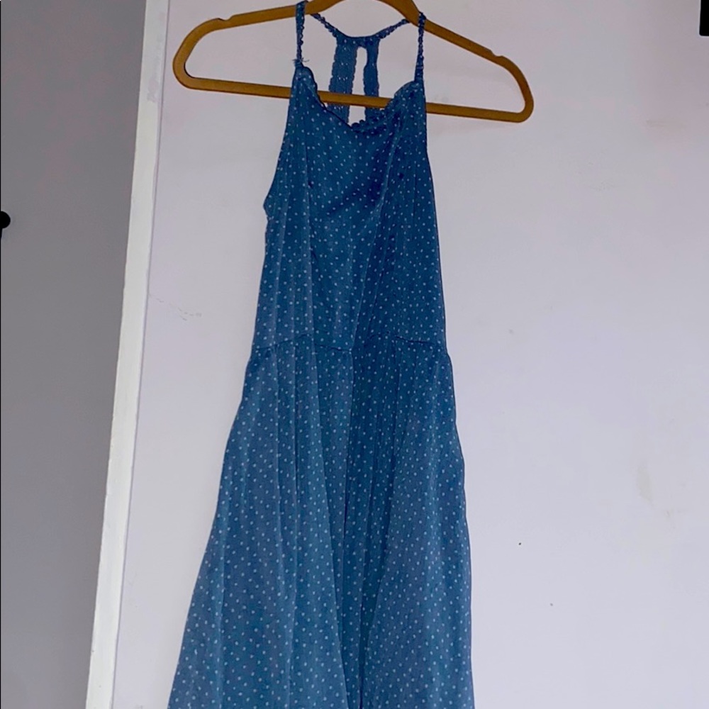 Abercrombie polkadot mid length dress